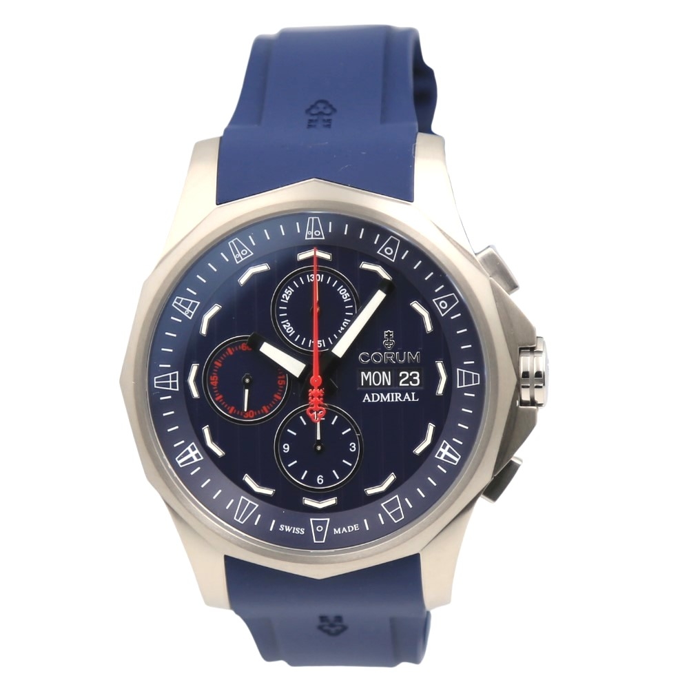 CORUM Admirals Cup Legend 47 Chronograph A077 04177 Time